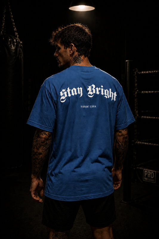 Stay Bright Tee - Blue