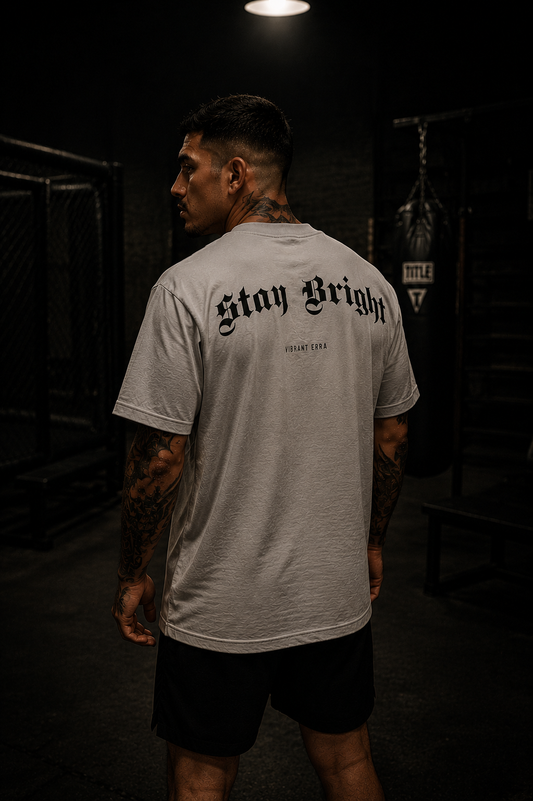 Stay Bright Tee - Grey